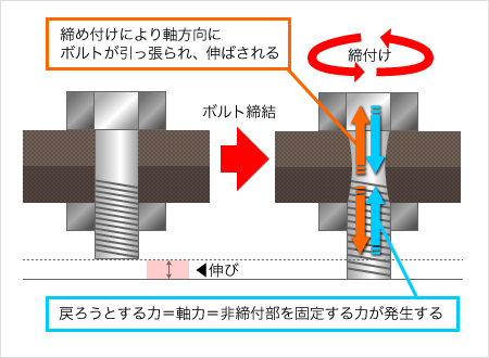 ボルト軸力